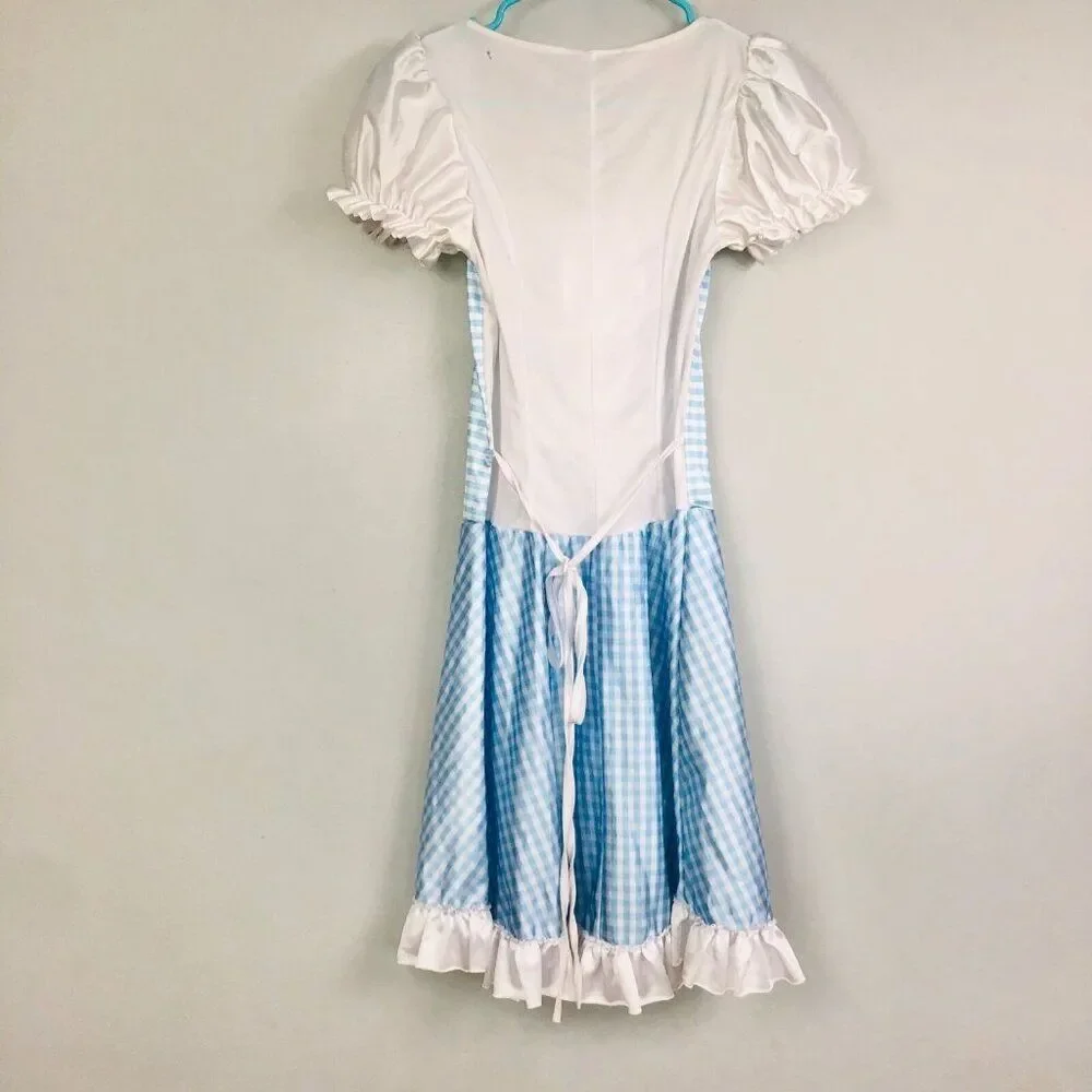 WOZ Wizard Oz Dorothy Halloween Costume Girls Blue